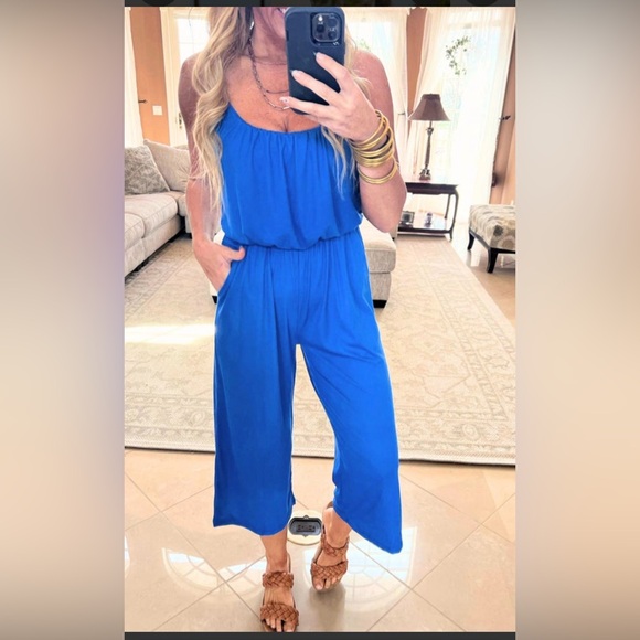 Gilli Vibrant Blue Women's Jumpsuit - Picture 2 of 7